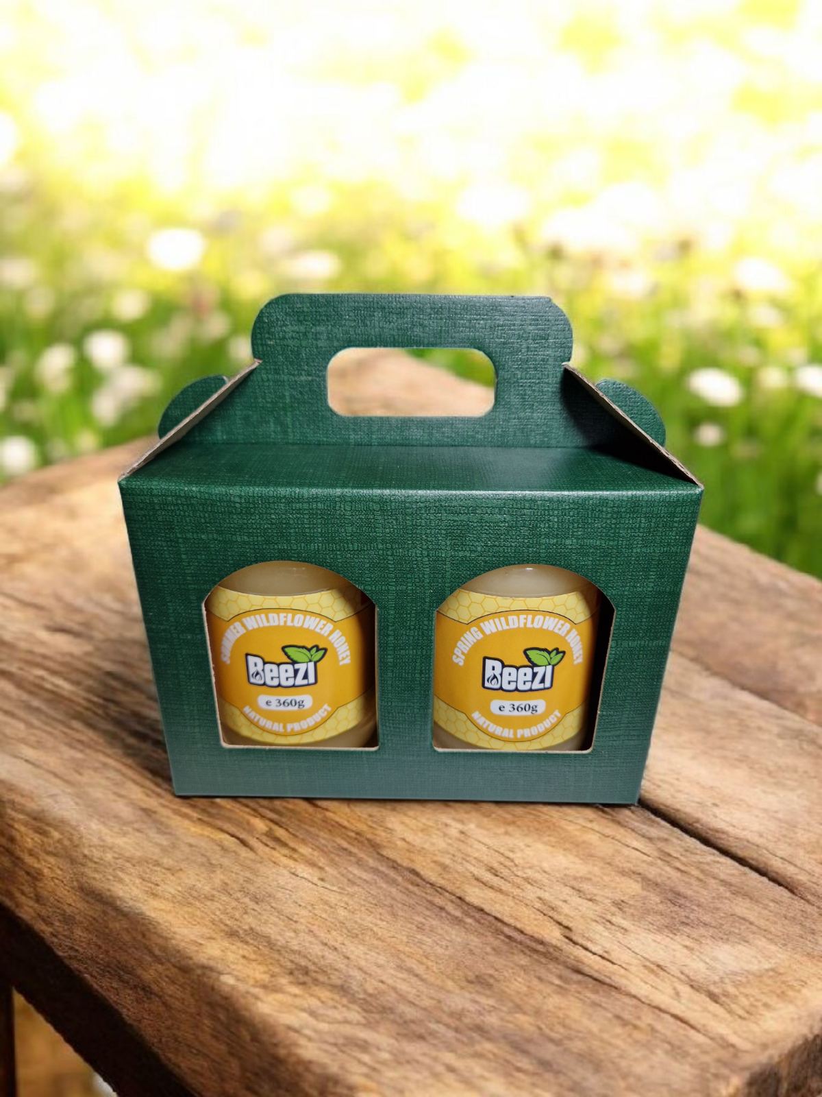 Beezi Honey Gift Box - Two Jars